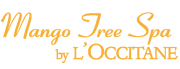 mango tree spa by loccitane logo mark