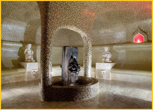 steam room at Mango Tree Spa by L'OCCITANE